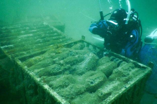 Υποβρύχια παλαίωση αλλάζει το γευστικό προφίλ των κρασιών Παταγονίας