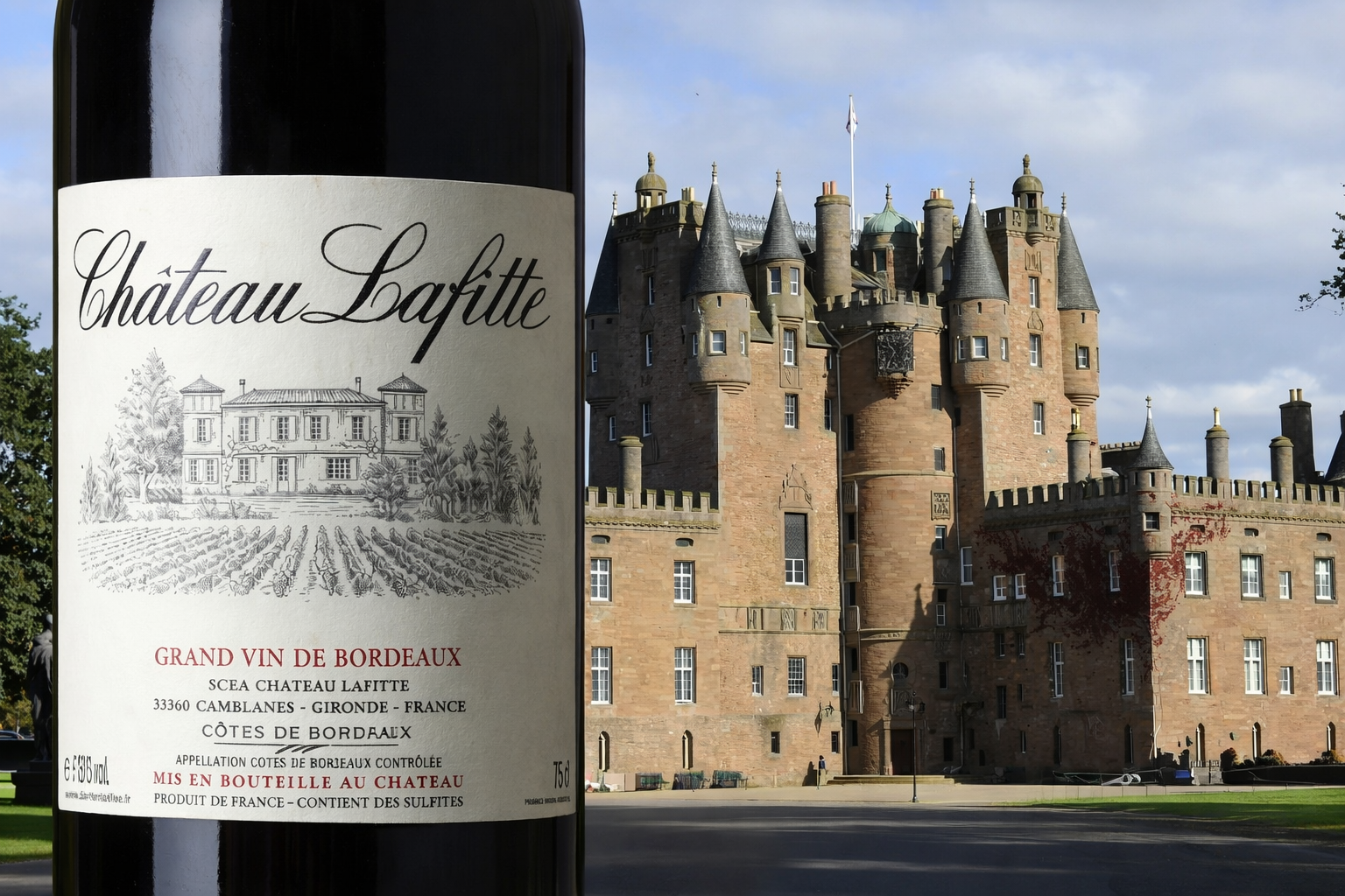 Το Lafite 1870 του Glamis Castle ξαναγράφει ιστορία στις δημοπρασίες