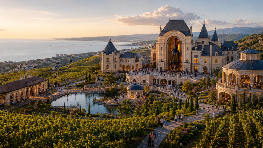 Η Ρωσία ανοίγει τη δική της «Disneyland κρασιού» για να ενισχύσει τον οινοτουρισμό