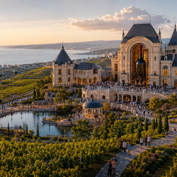 Η Ρωσία ανοίγει τη δική της «Disneyland κρασιού» για να ενισχύσει τον οινοτουρισμό