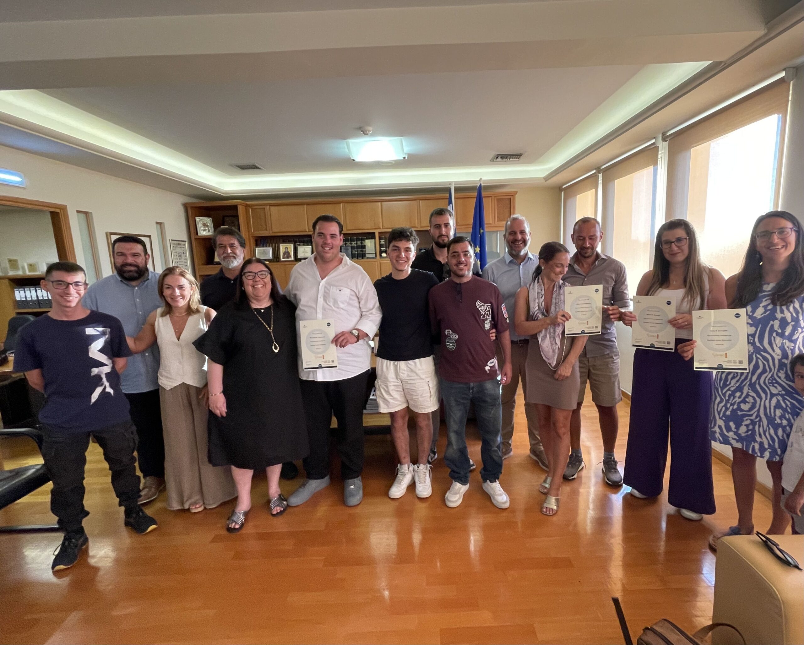 Τα Χανιά αποκτούν τους πρώτους πιστοποιημένους Junior Sommeliers