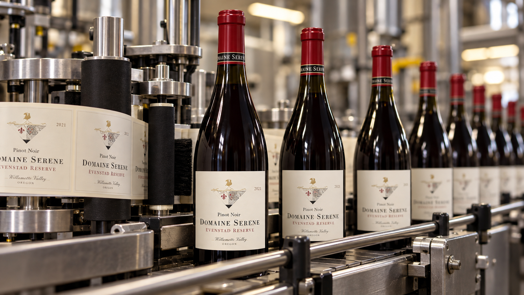 Η Domaine Serene βάζει την πολυτέλεια σε 30% ελαφρύτερη φιάλη