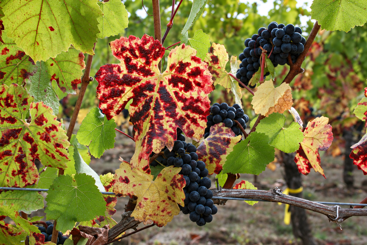 Συμμαχία 2,5 εκατ. δολαρίων στη Napa Valley κατά του ιού Red Blotch